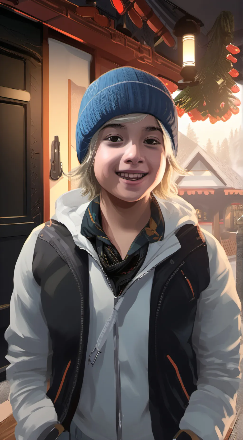 ai character: Parker background