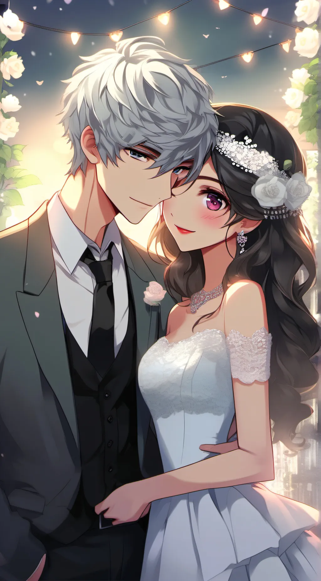 ai character: Eric and olivia background