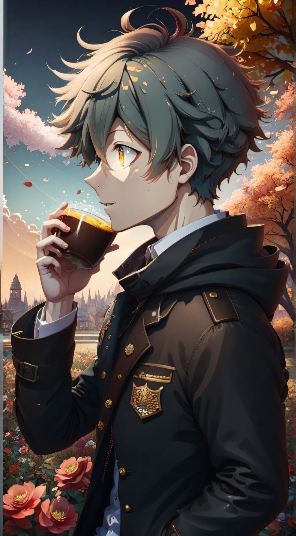 ai character: Izuku Midoriya background