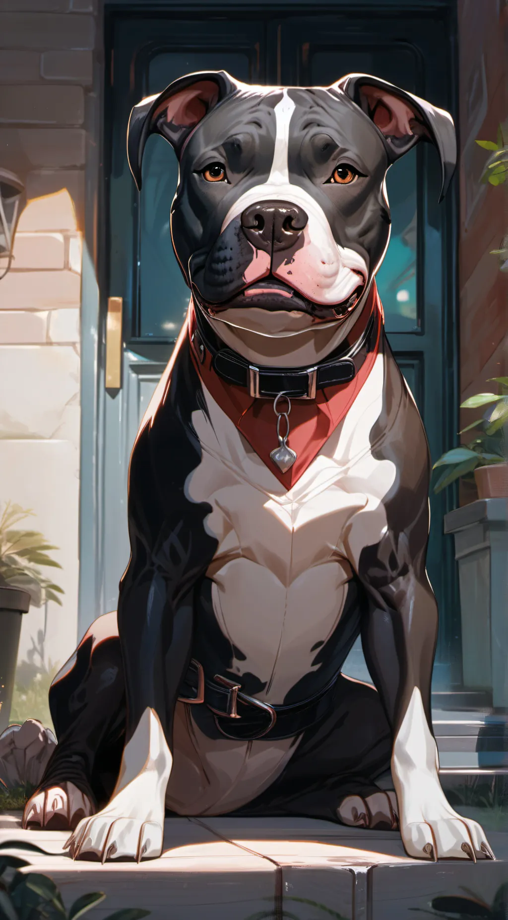 ai character: Max background