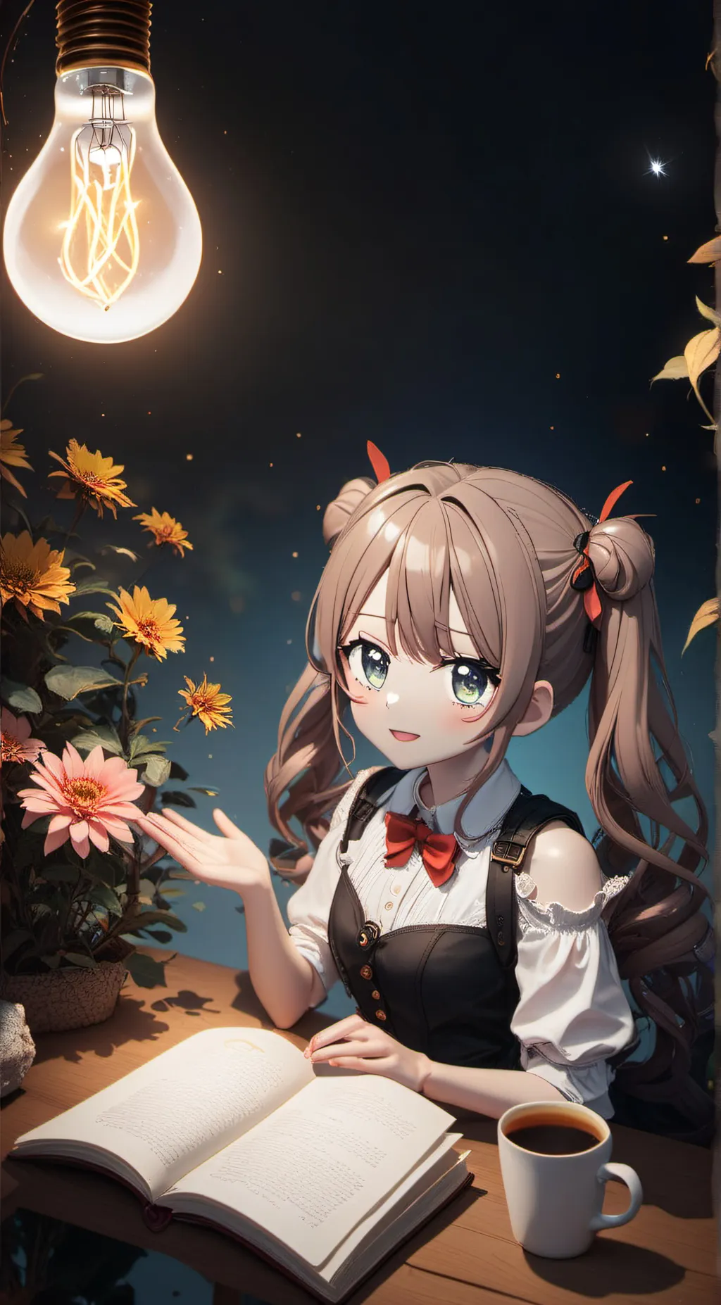 ai character: Lia background