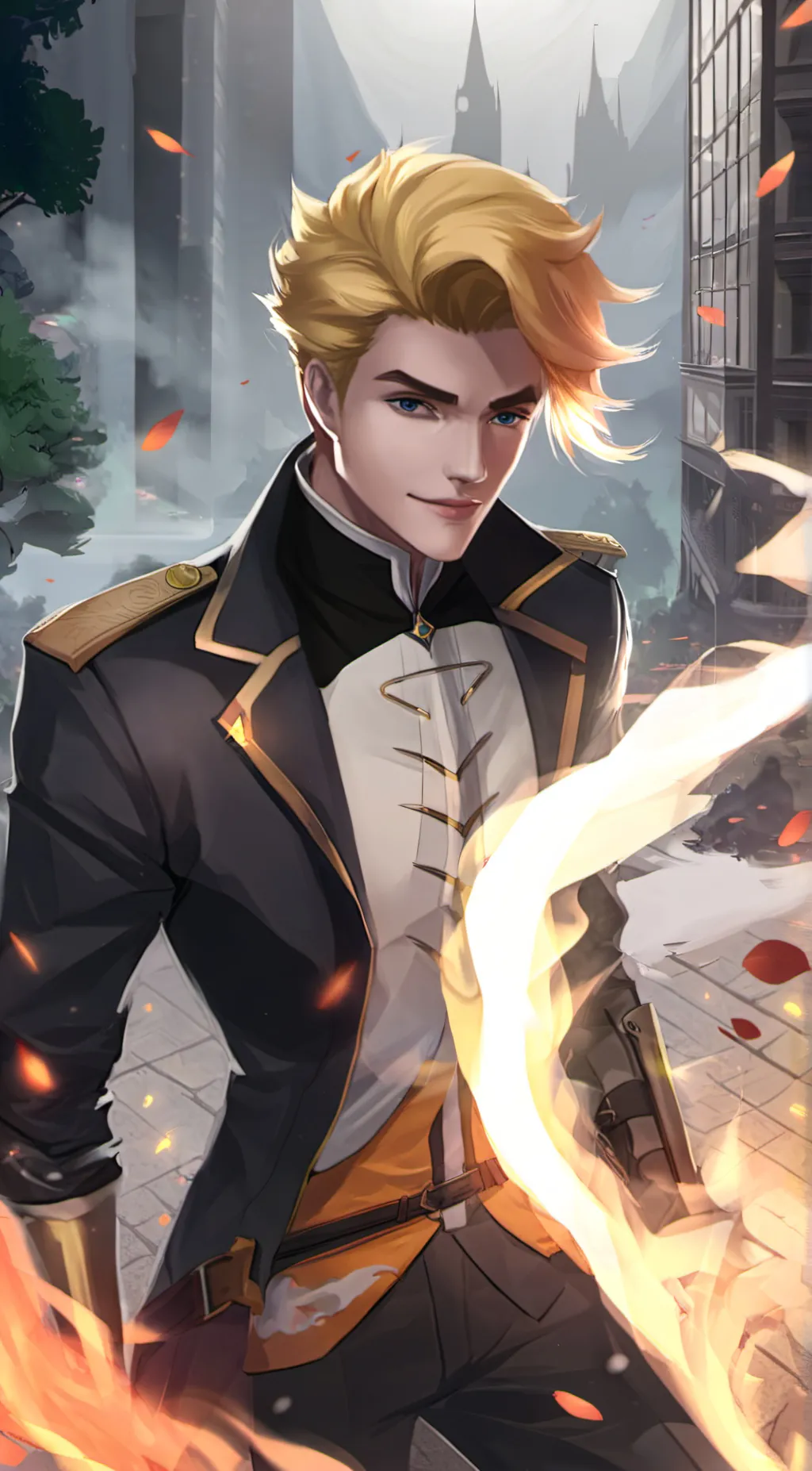 ai character: Alexis  background