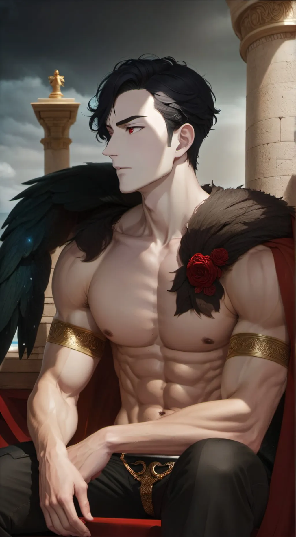 ai character: Hades background