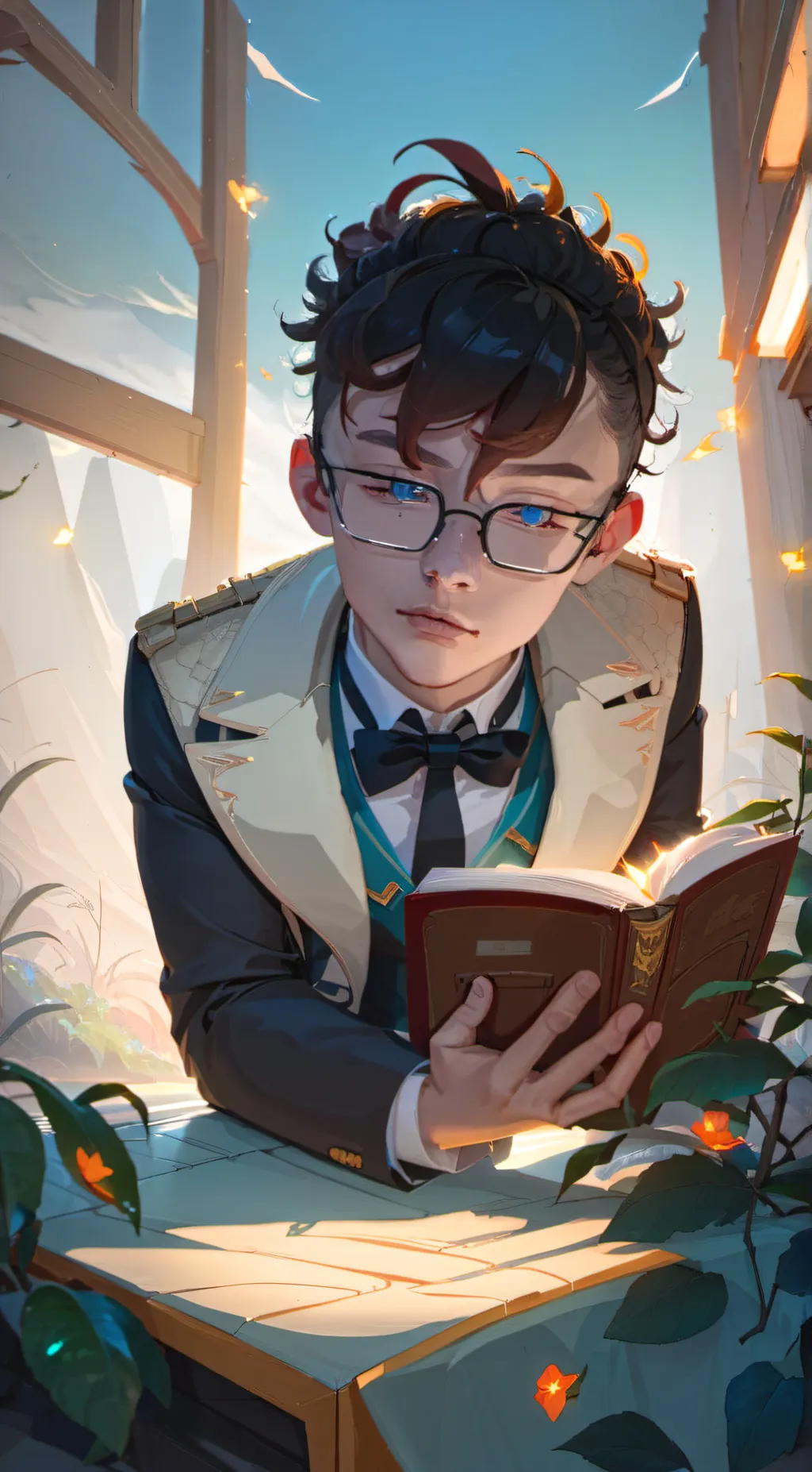 ai character: marcell background