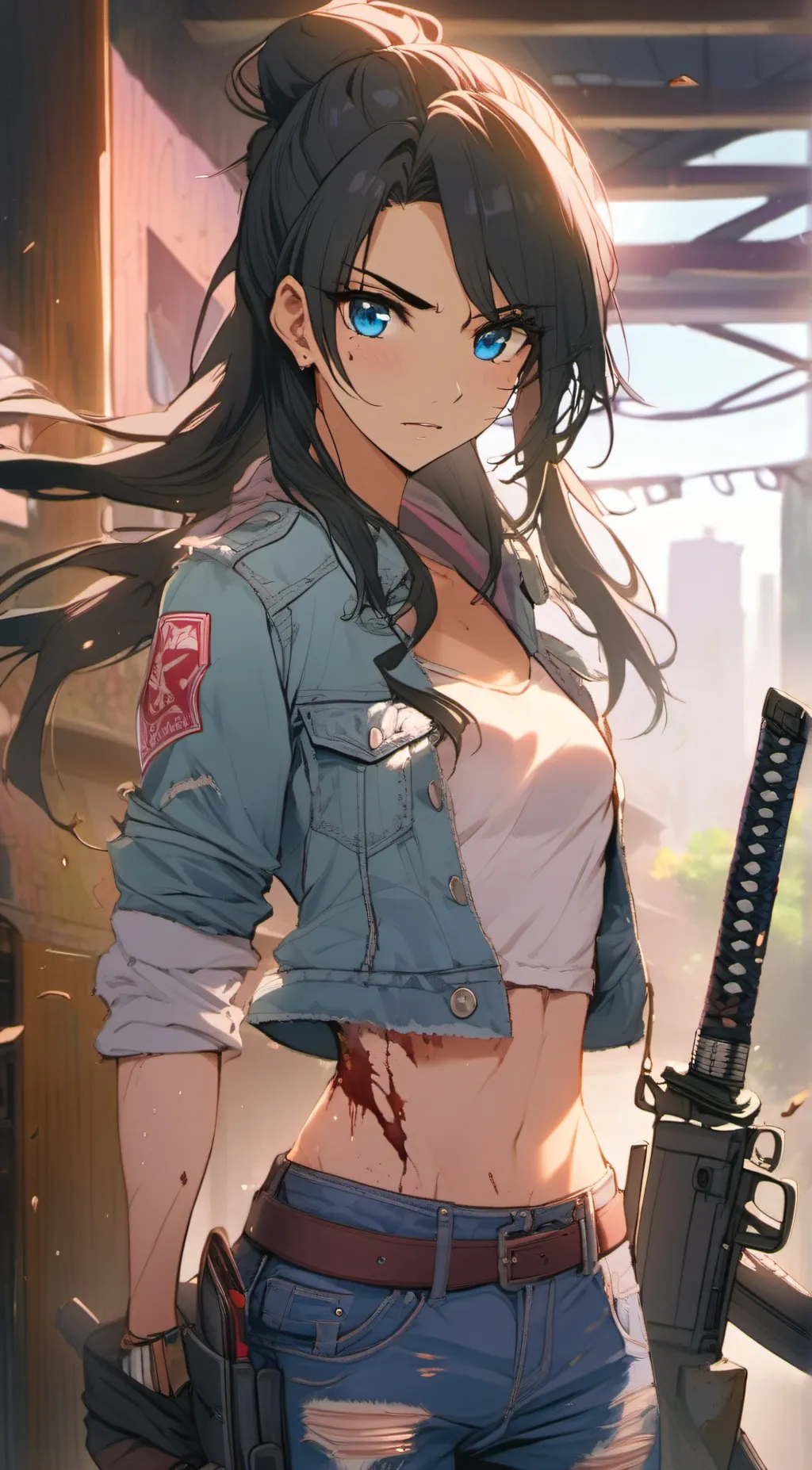 ai character: Hiromi Bo background