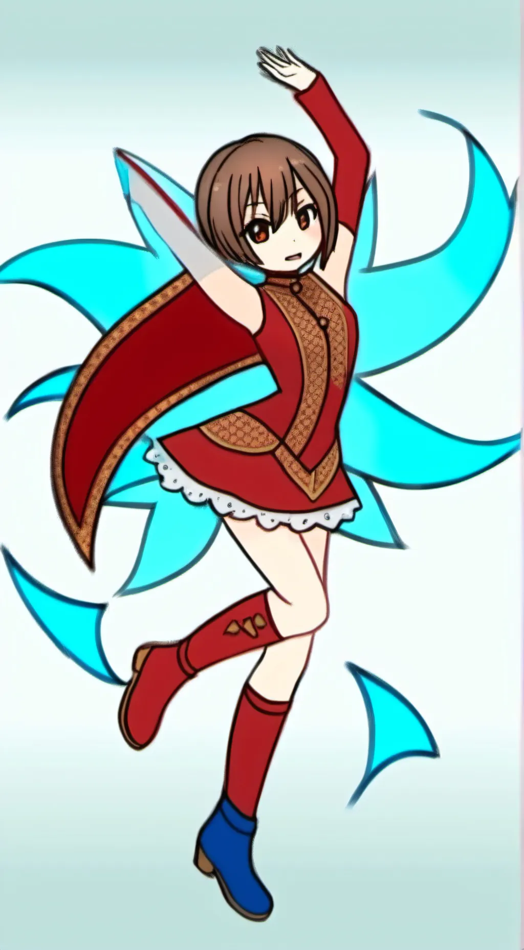 ai character: Alexandra background