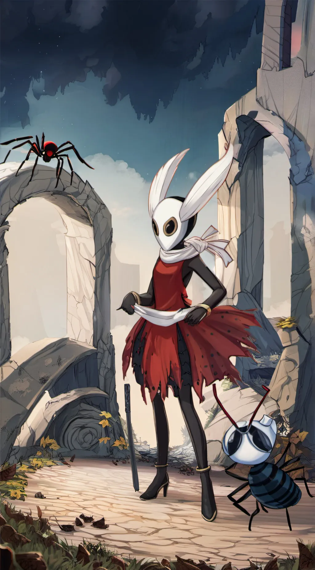 ai character: hornet  background