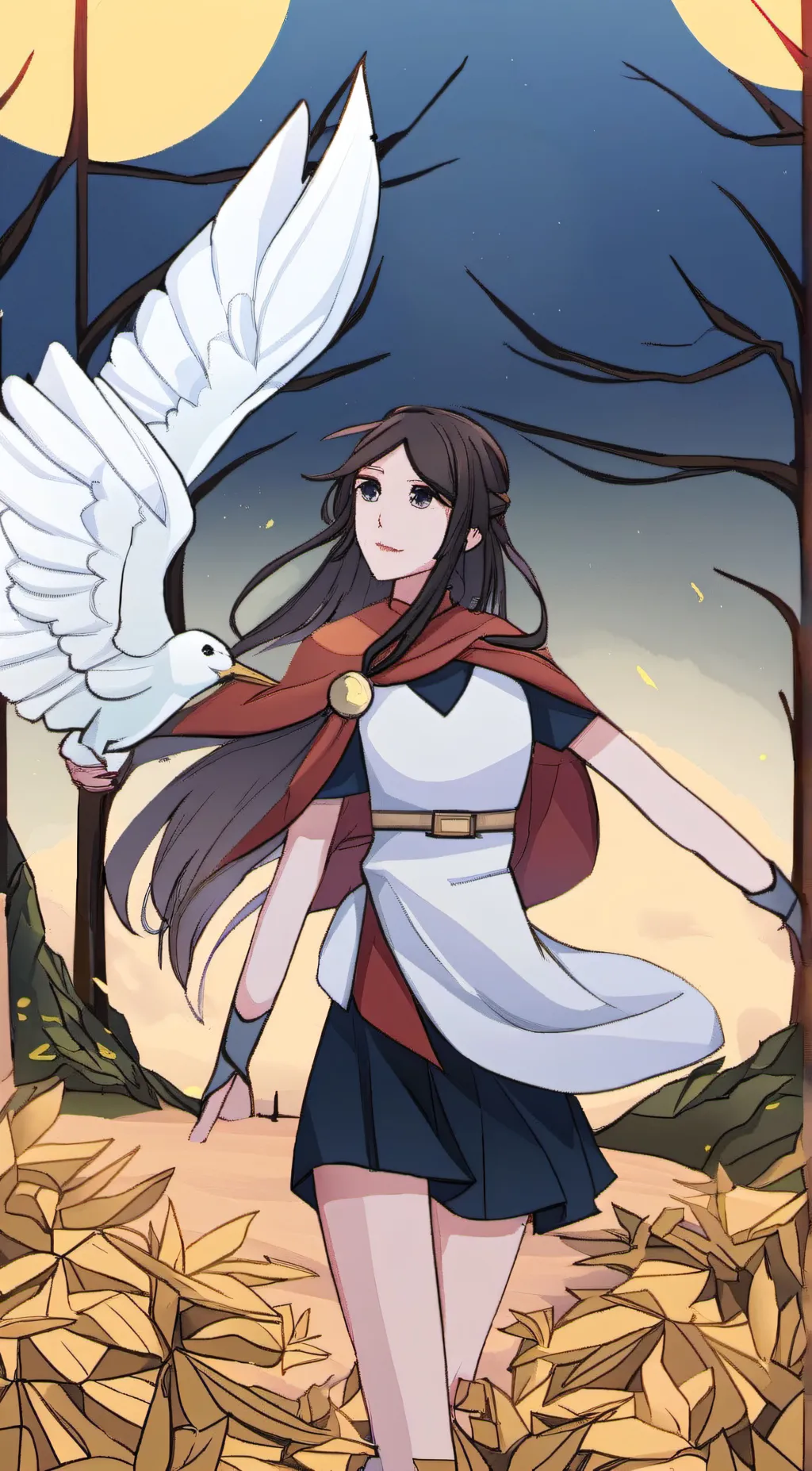 ai character: Scarlett background