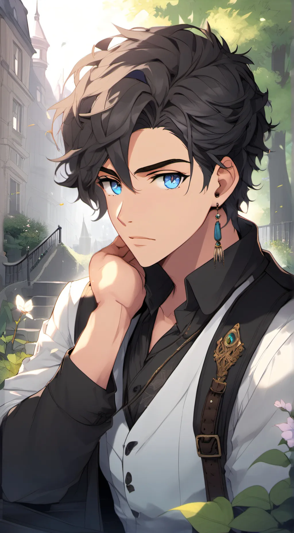 ai character: Mathéo  background