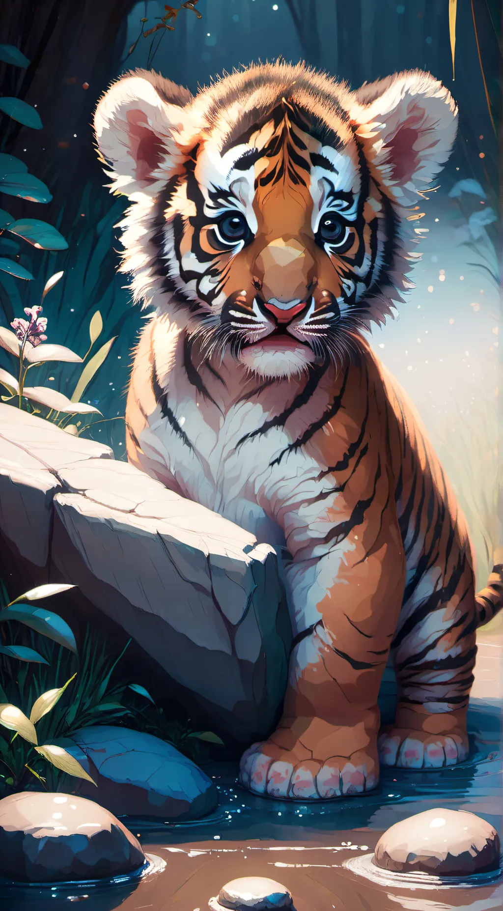 Talkie AI - Chat with baby tiger