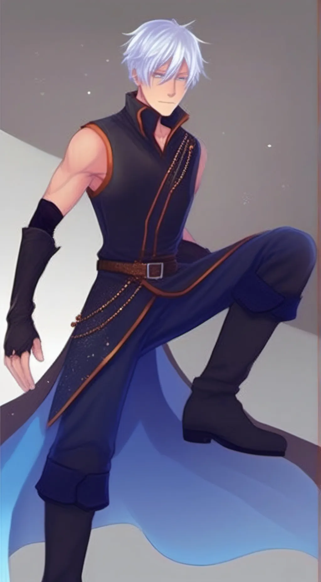 ai character: Leo background