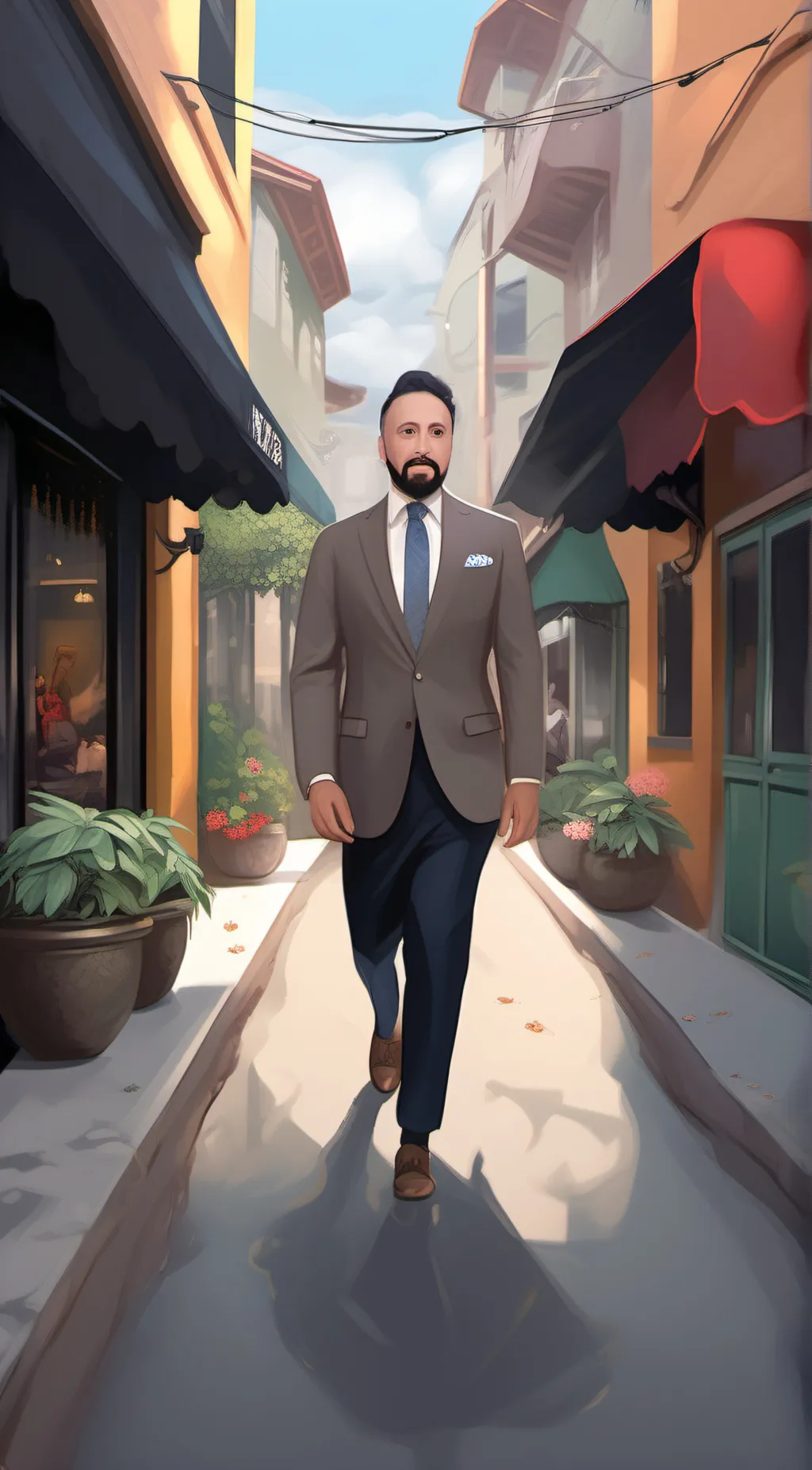 ai character: tadc background