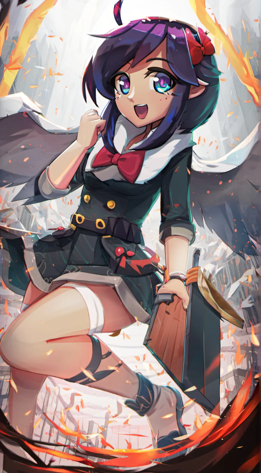 ai character: Aria Lin background