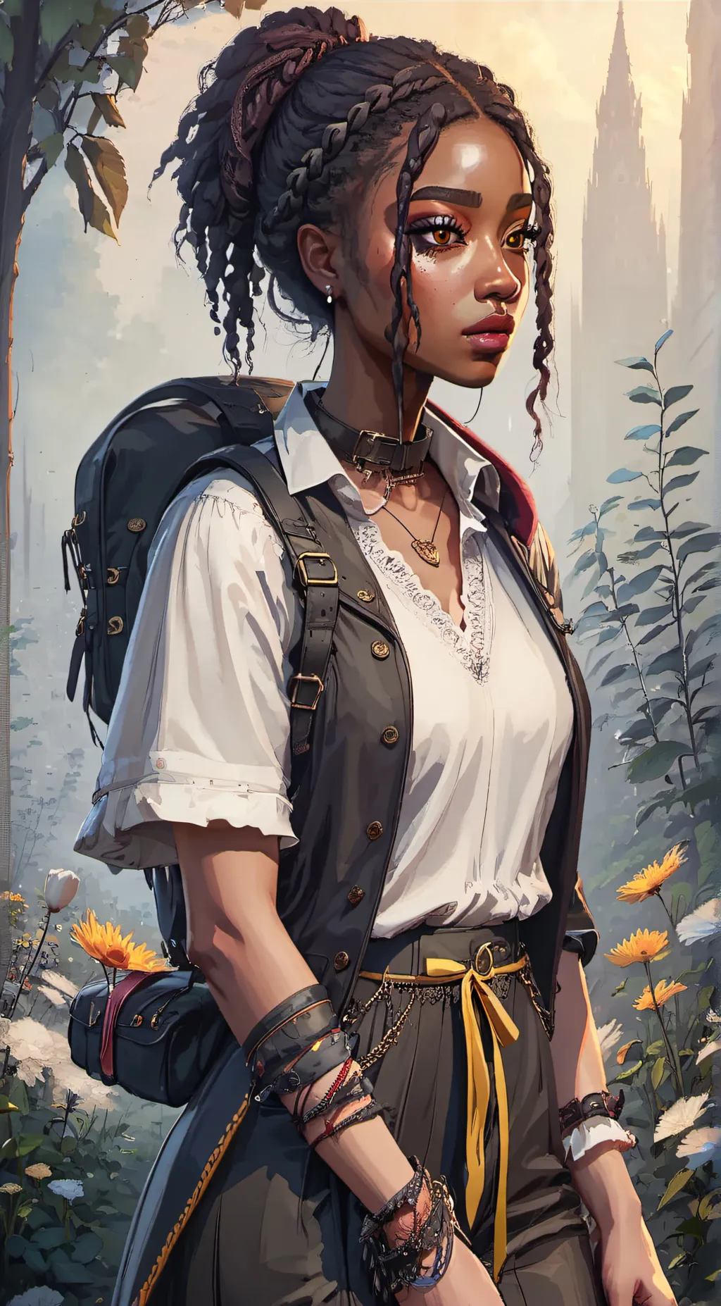 ai character: Keisha background