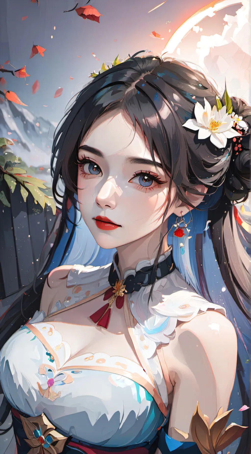 ai character: hailey  background