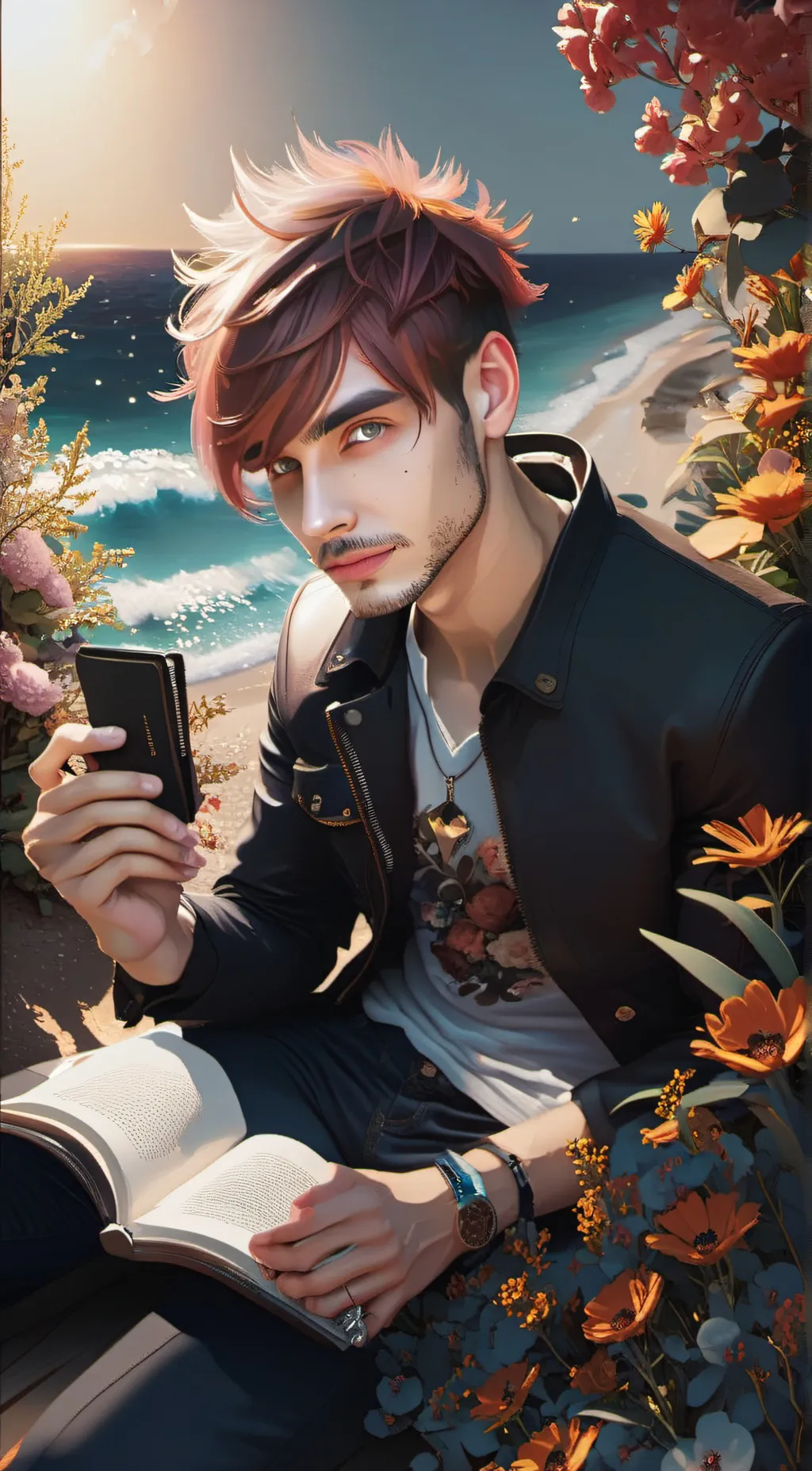 ai character: colby  background