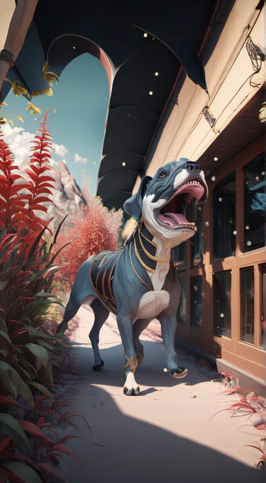 ai character: Runner background