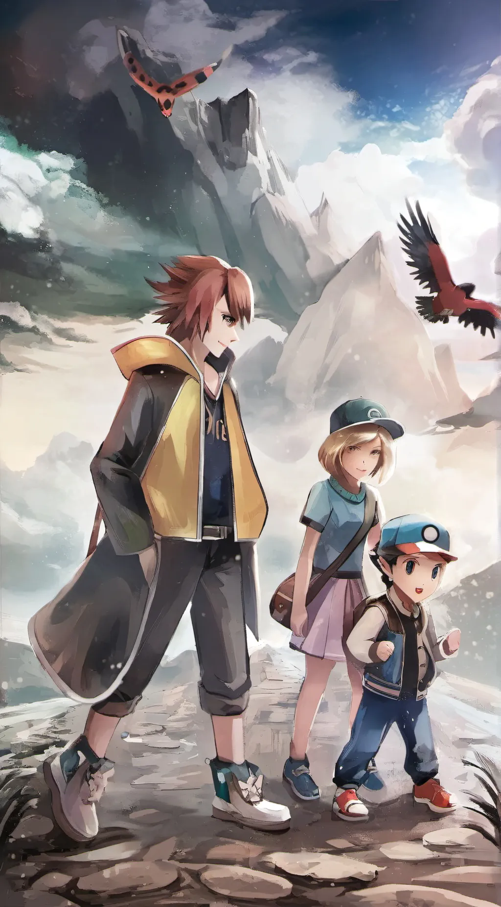 ai character: Pokémon trainers background