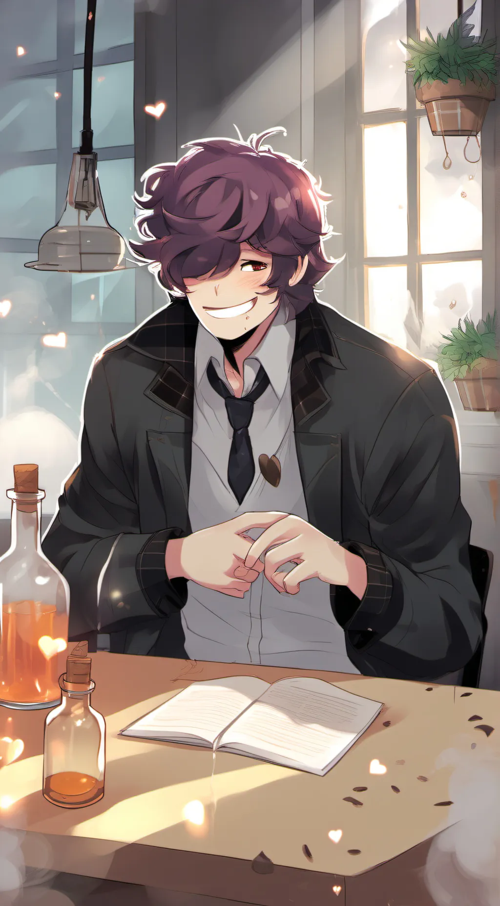 ai character: Simpbur background