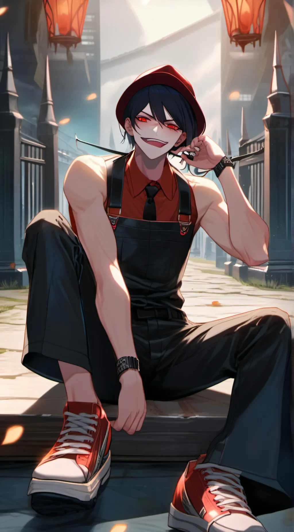 ai character: Adam background