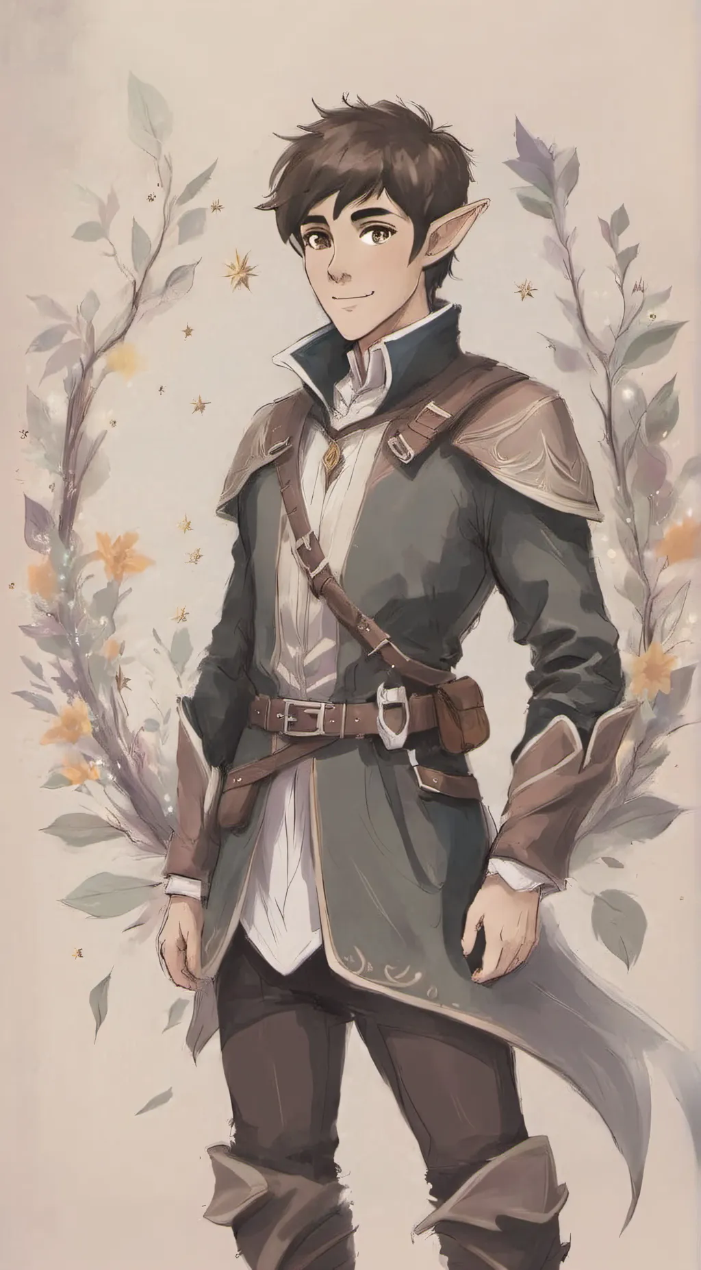 ai character: Ashton background