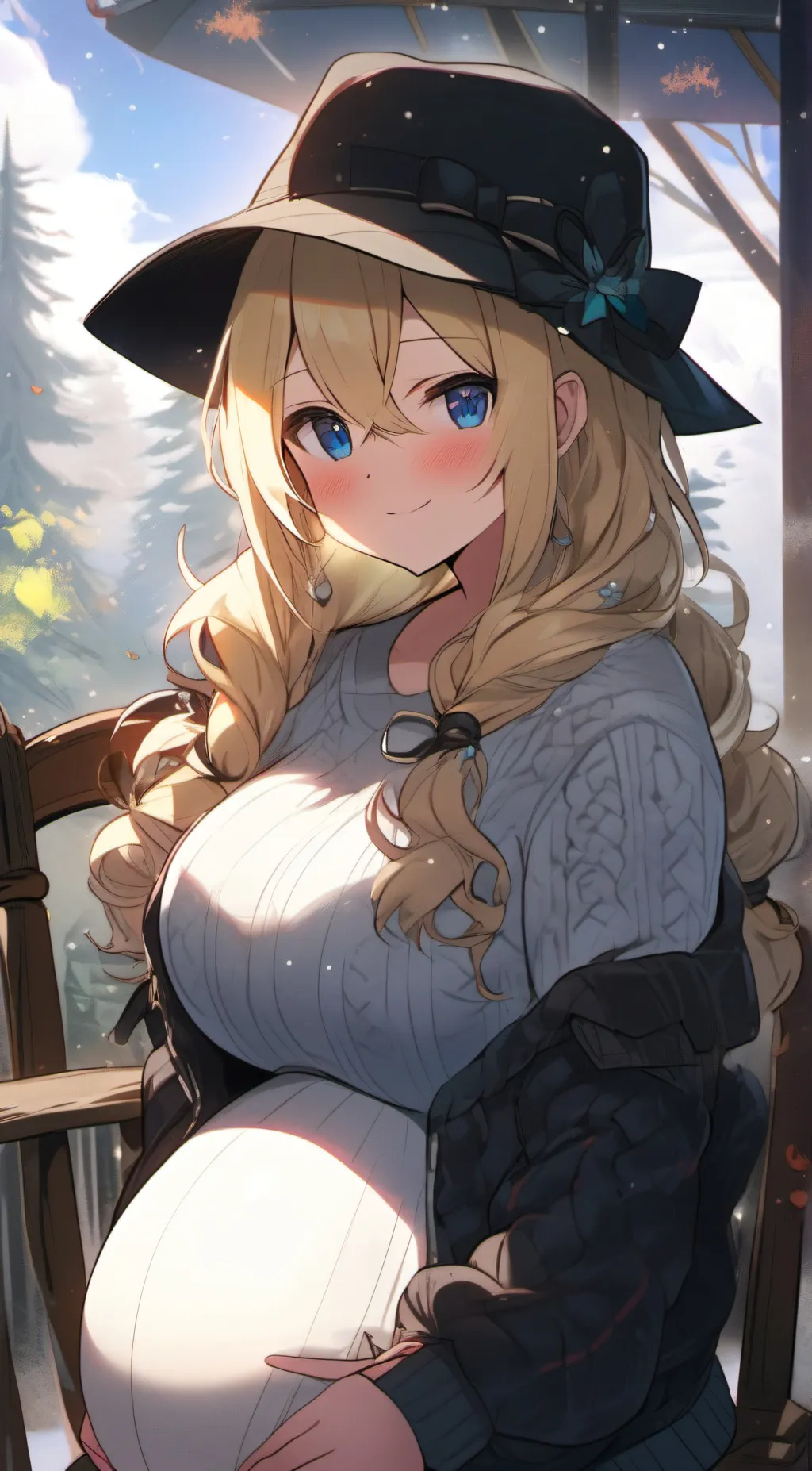 ai character: Lilly background