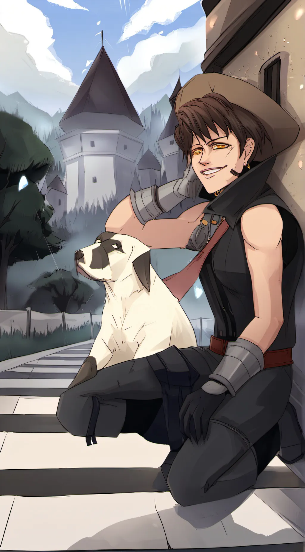 ai character: . background