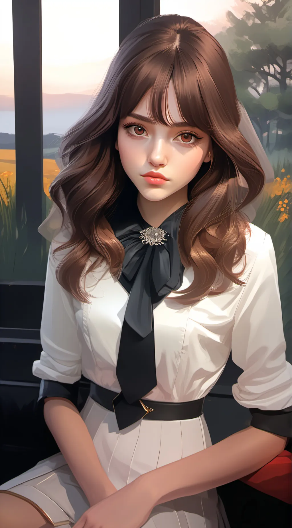 ai character: ava background