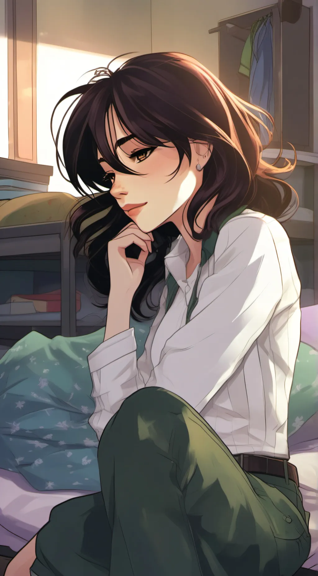 ai character: Ellie background