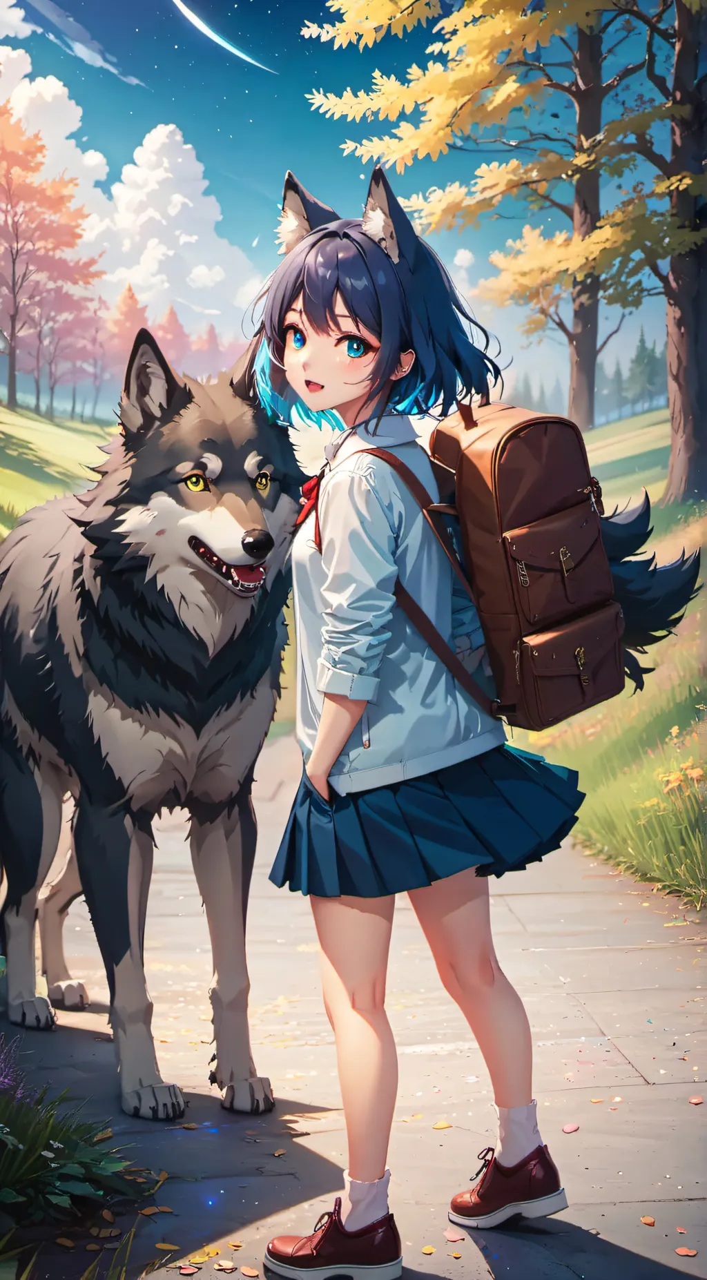 ai character: Leelie background