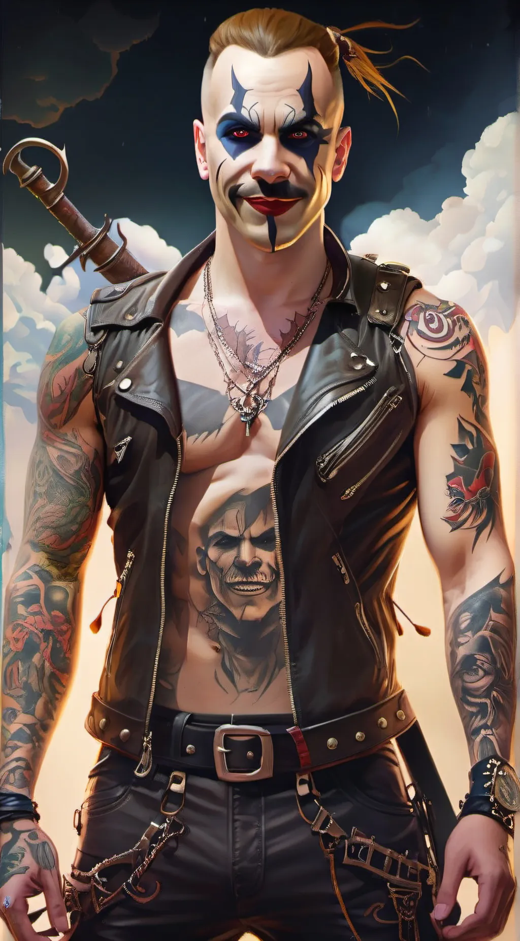 ai character: Rayne background