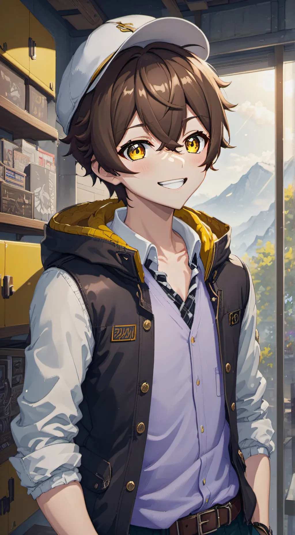 ai character: Sam background