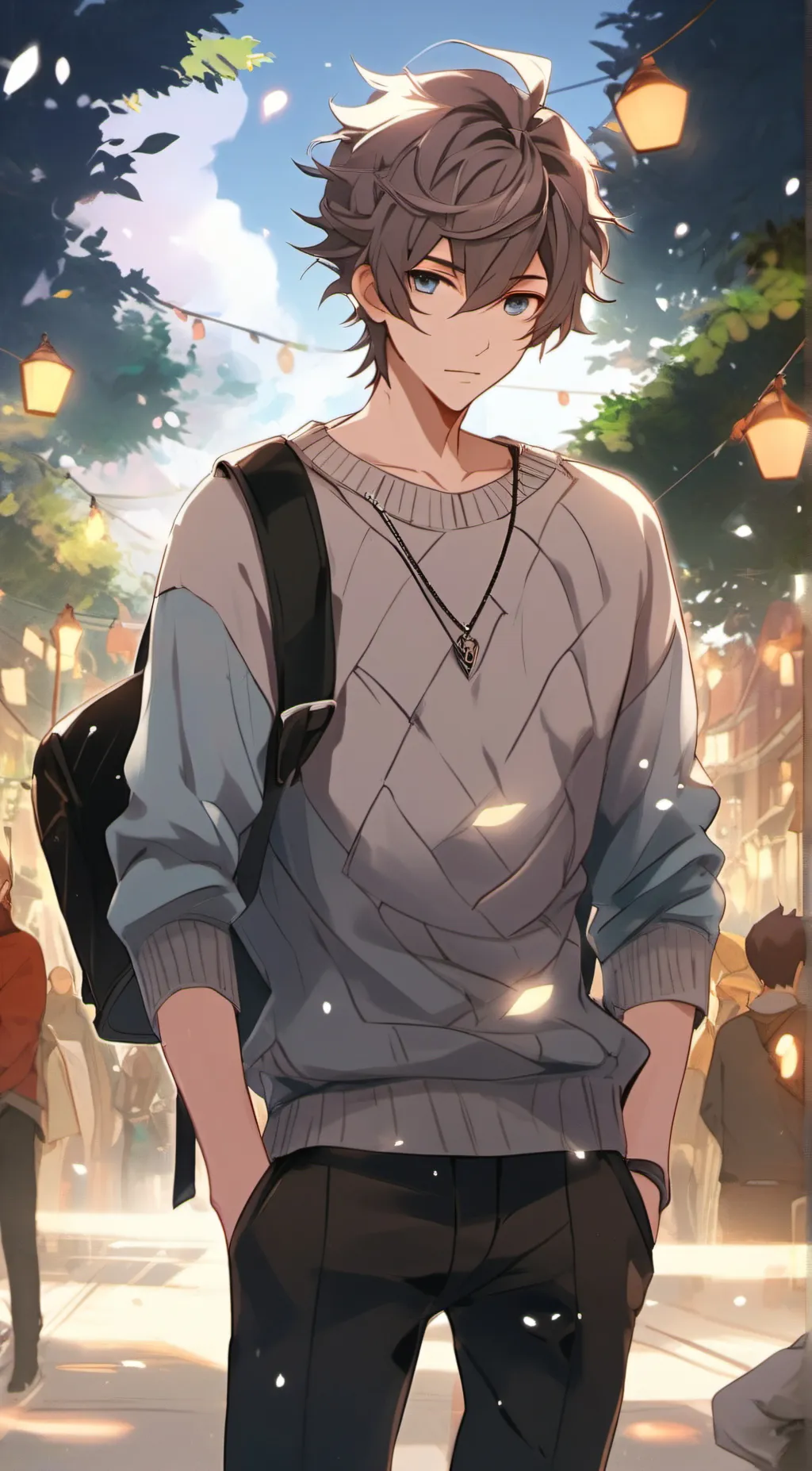 ai character: Ren background