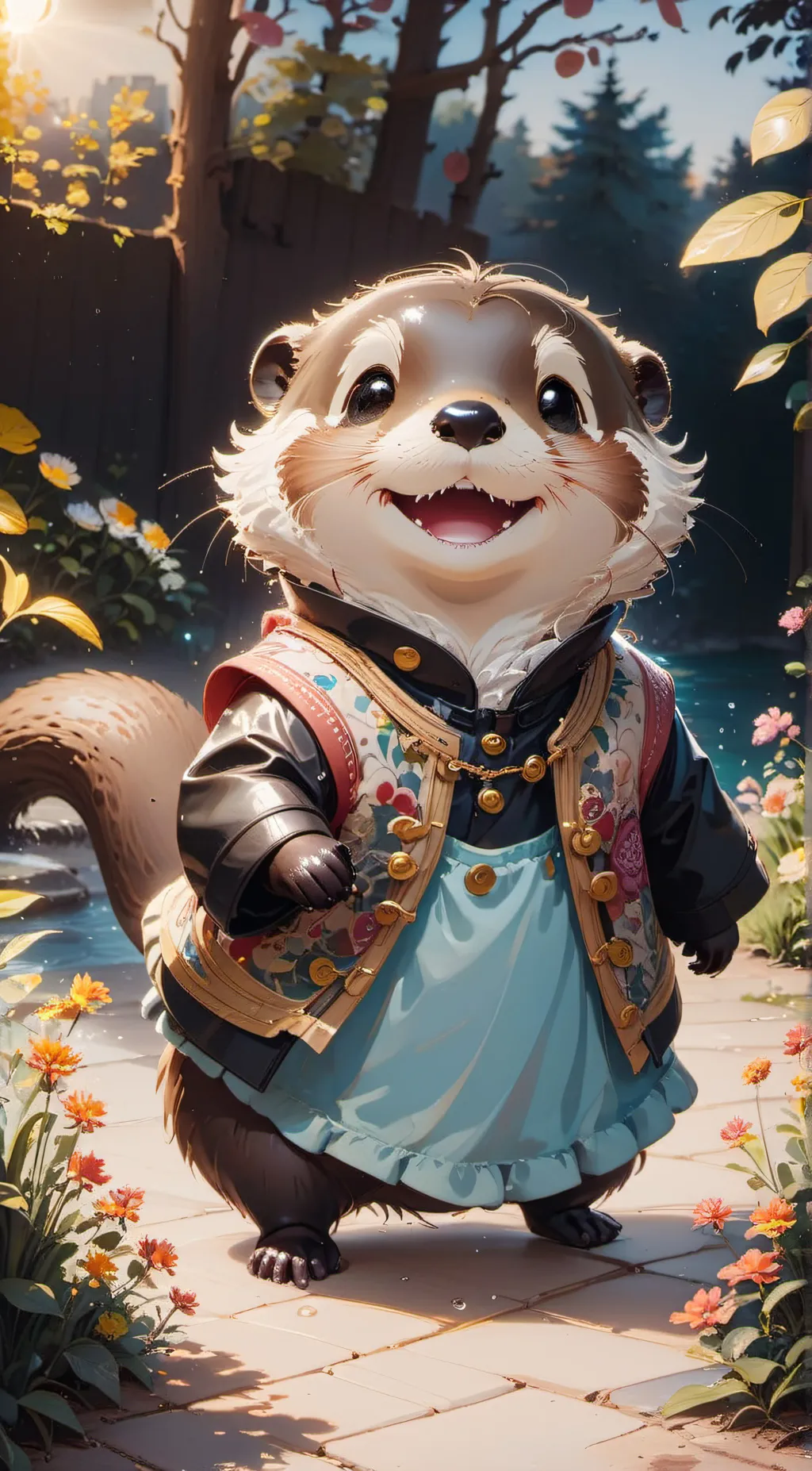 ai character: otty background