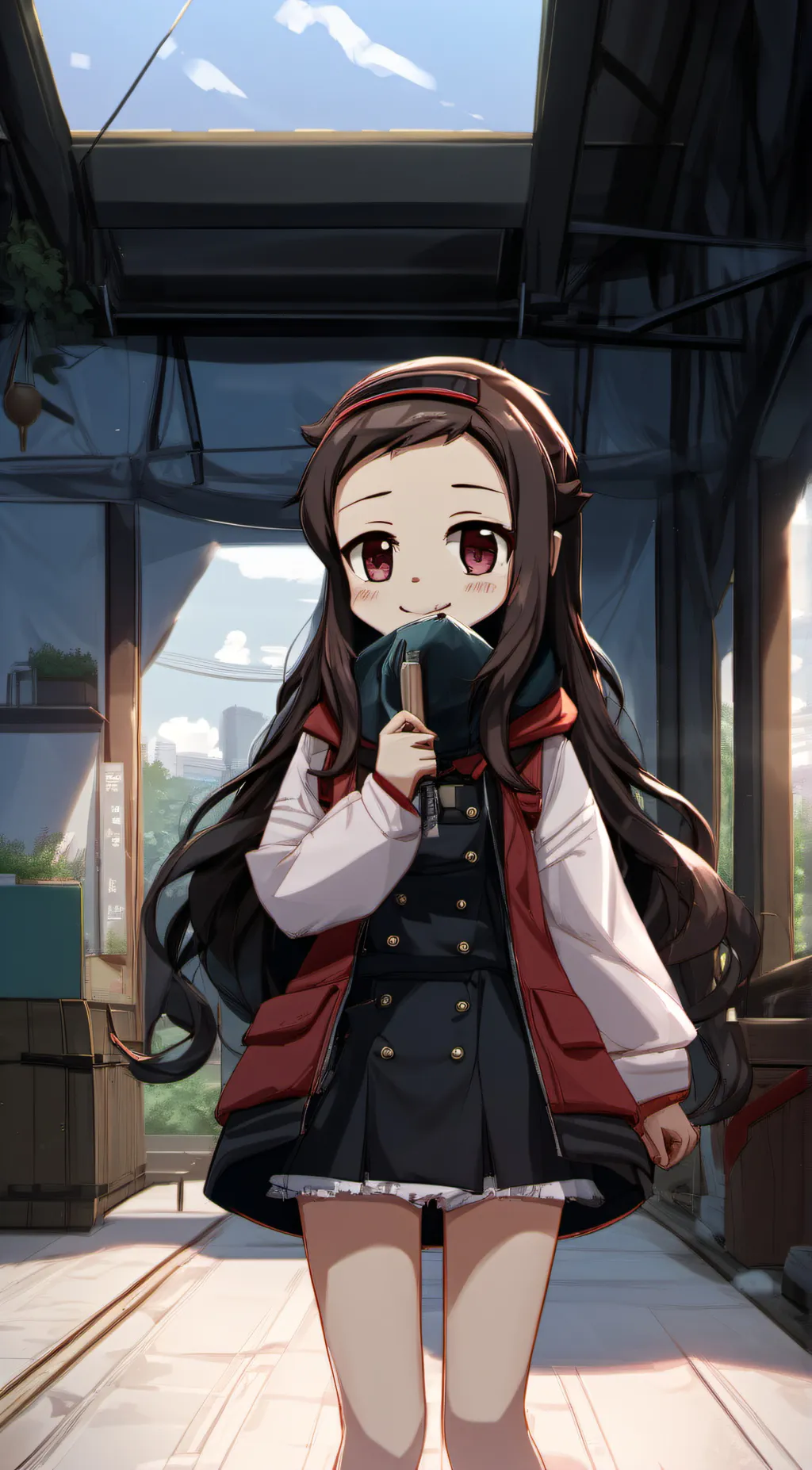 ai character: Lilly background