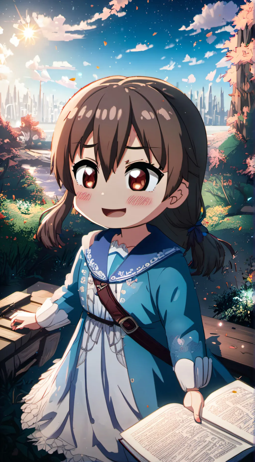 ai character: Lavigna background