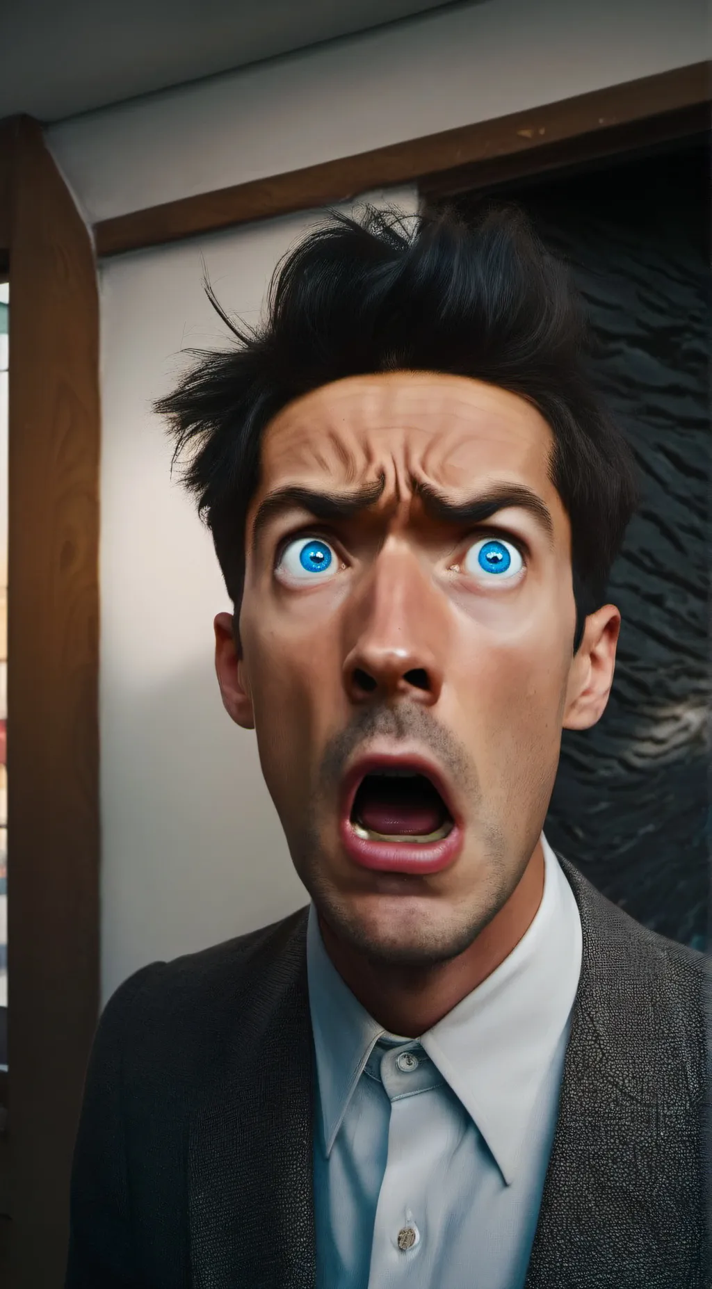 ai character: Old man background