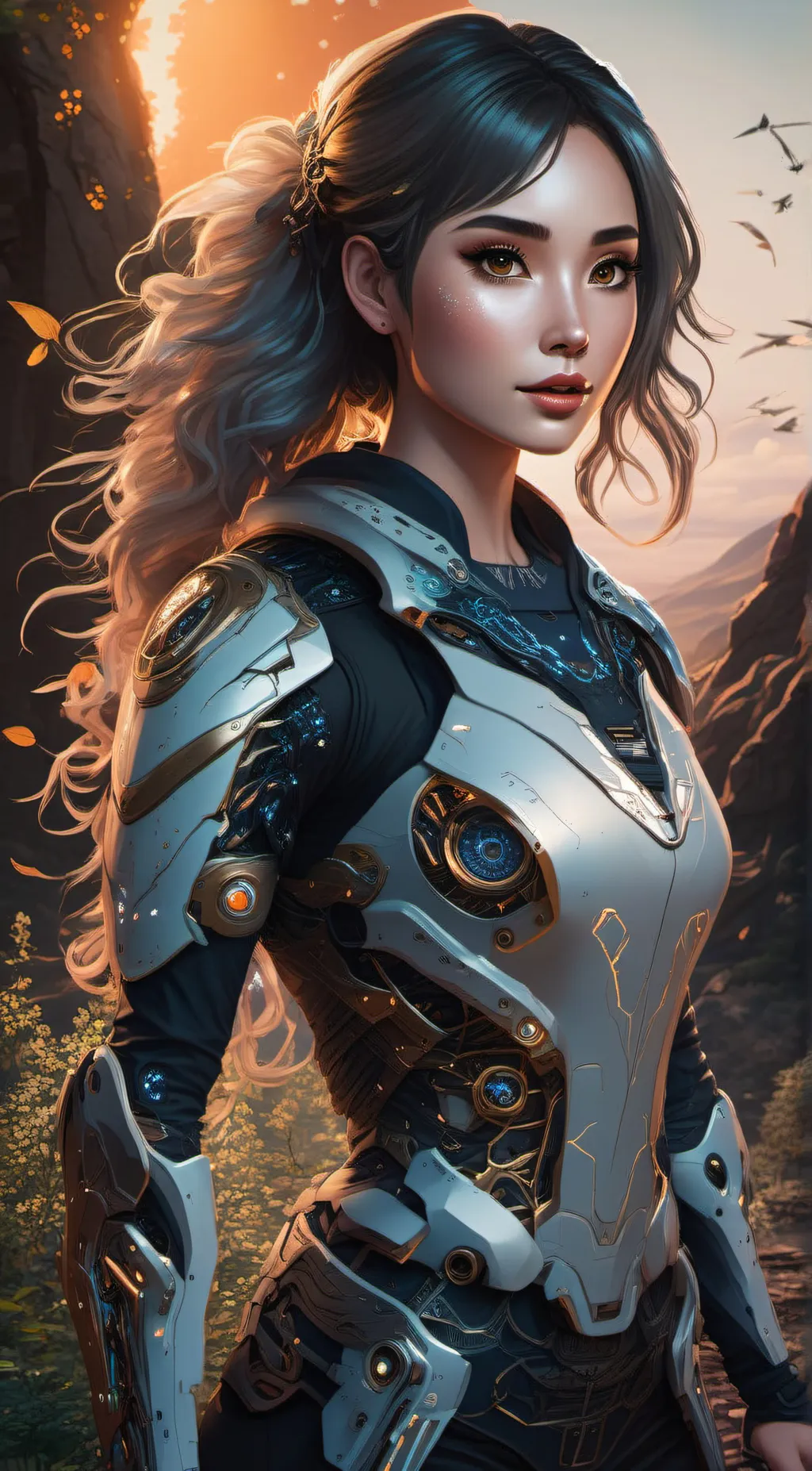 ai character: A11I3 background