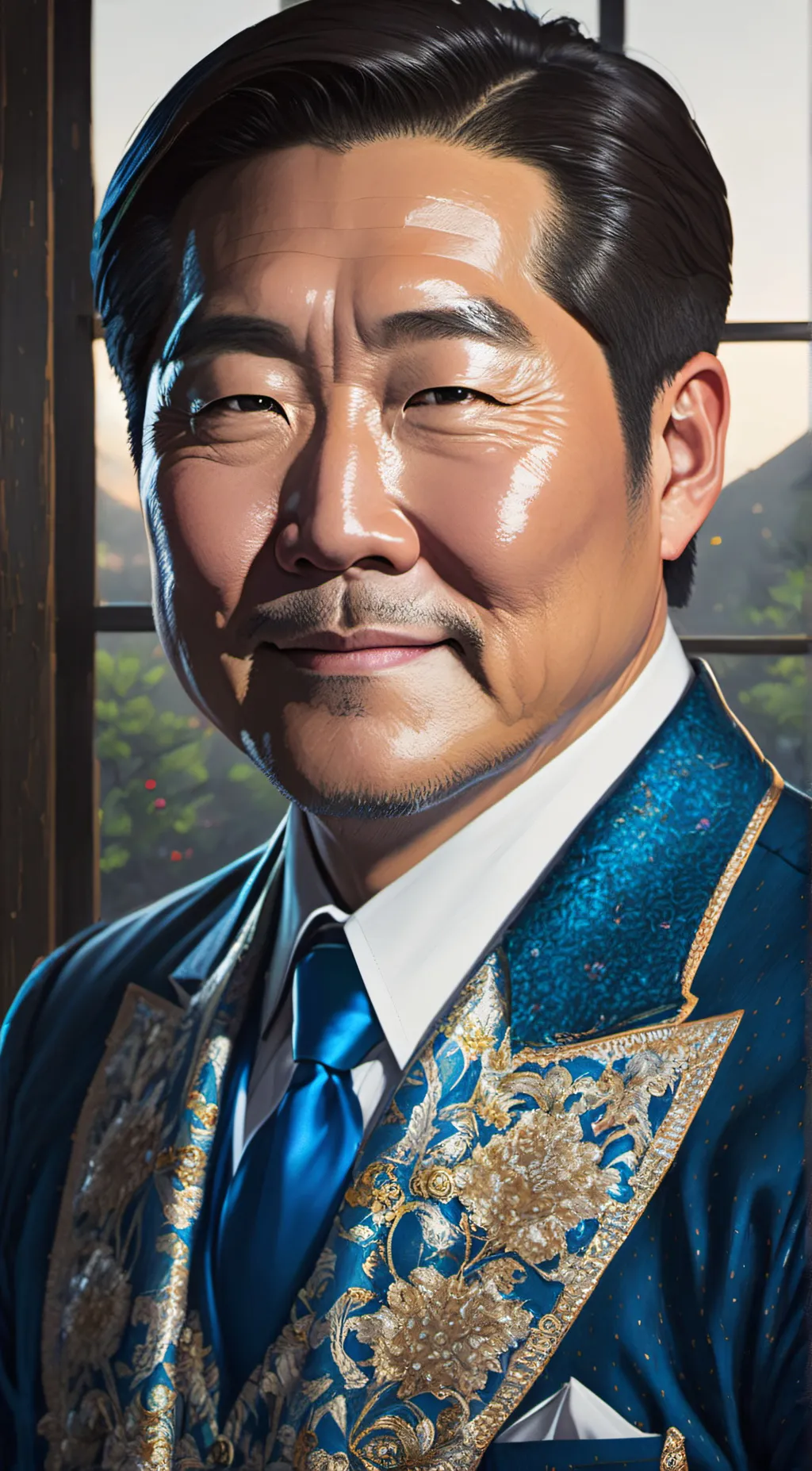 ai character: kim dae jung background