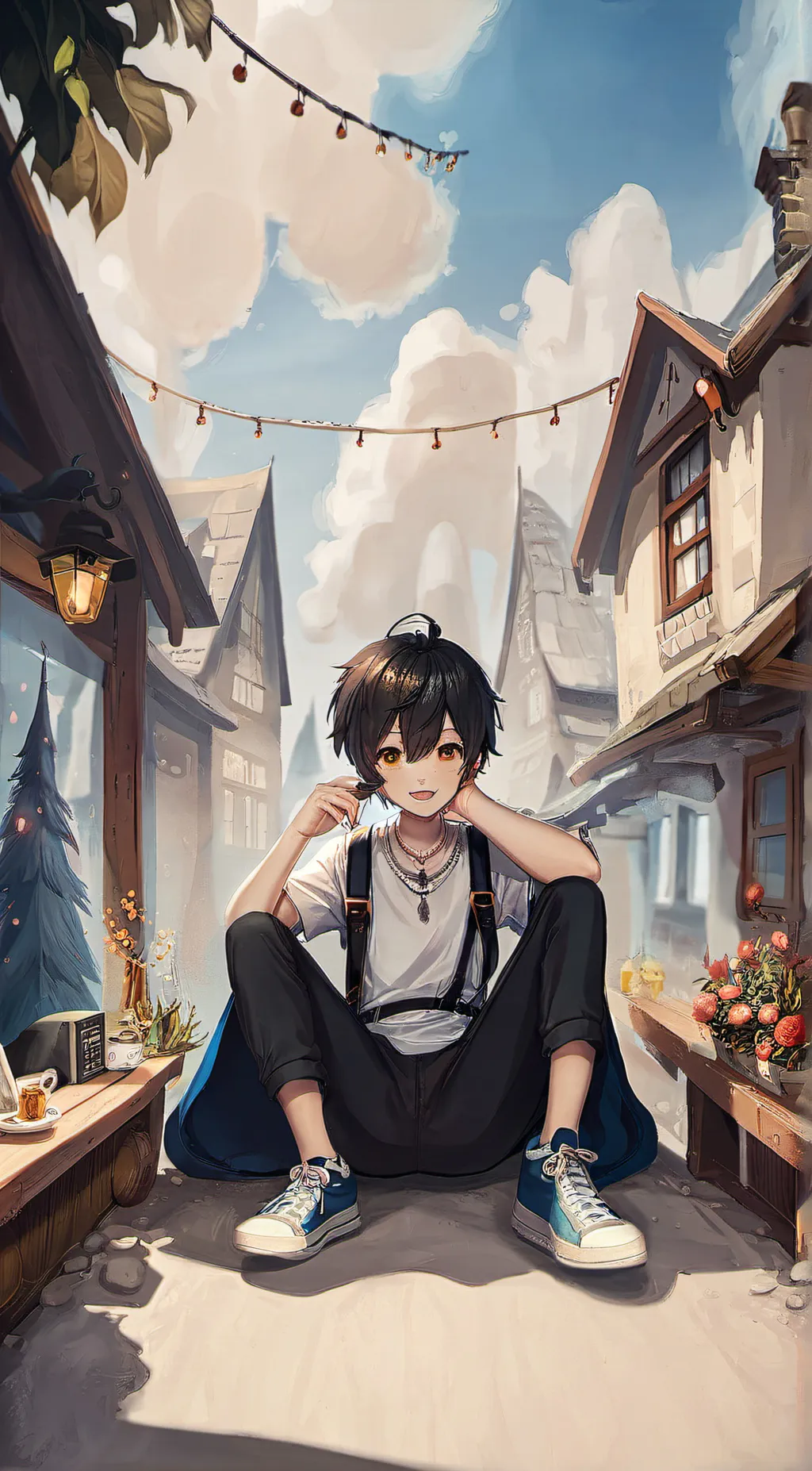 ai character: Alex  background