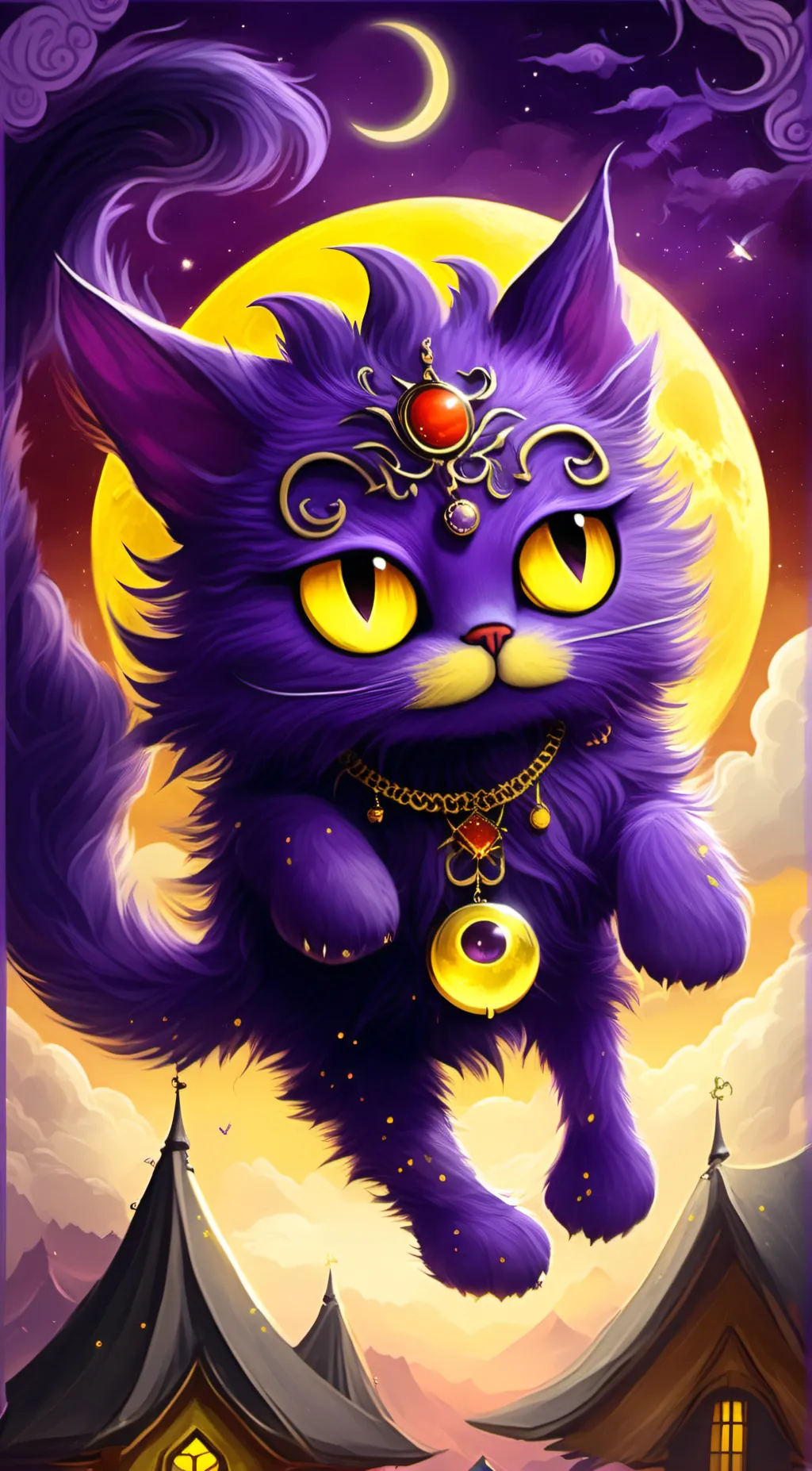 ai character: Catnap background