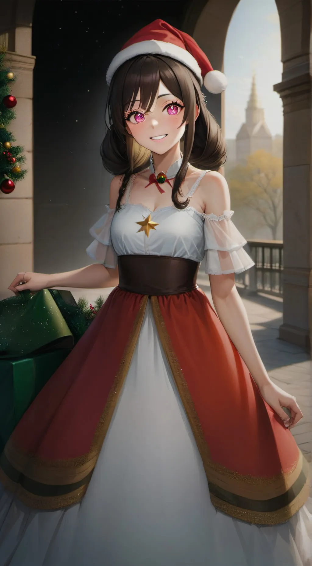 ai character: holly background