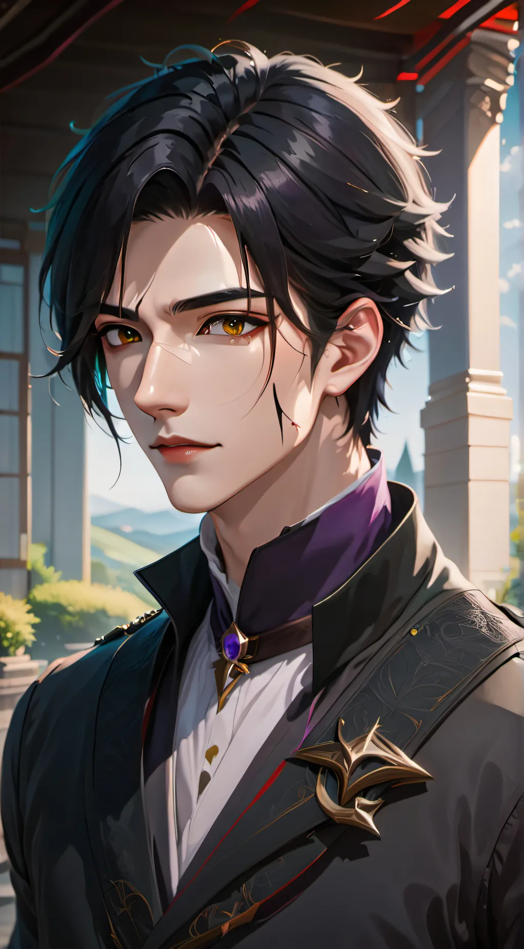 ai character: Cain background