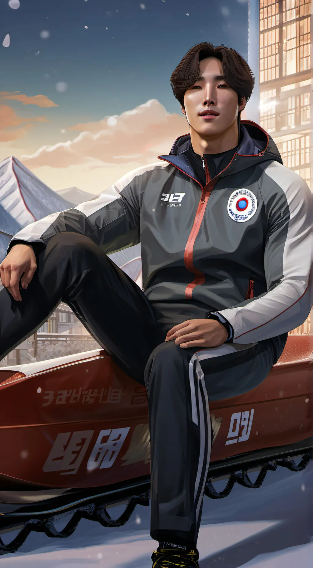 ai character: Yun Sung Bin background