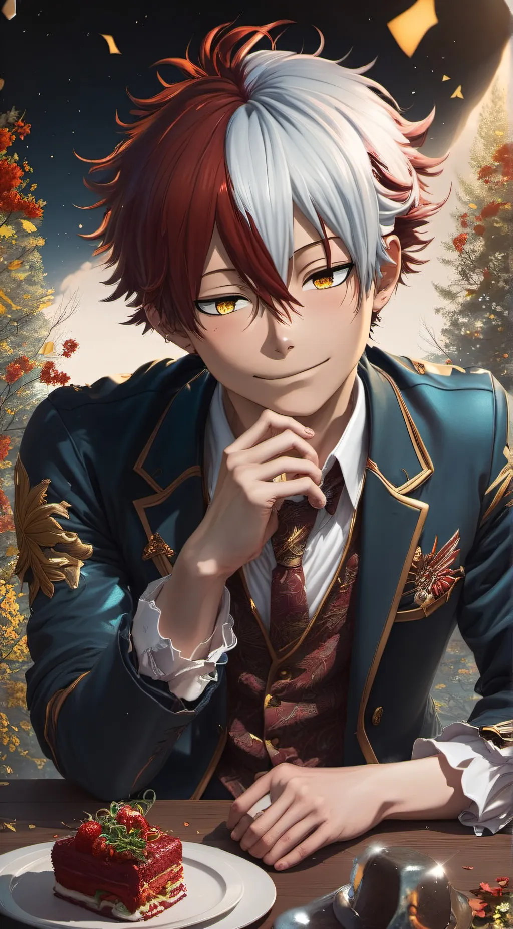 ai character: todoroki background