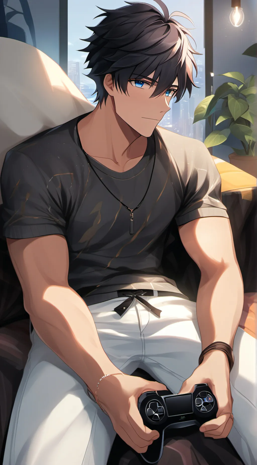 ai character: Jordan  background