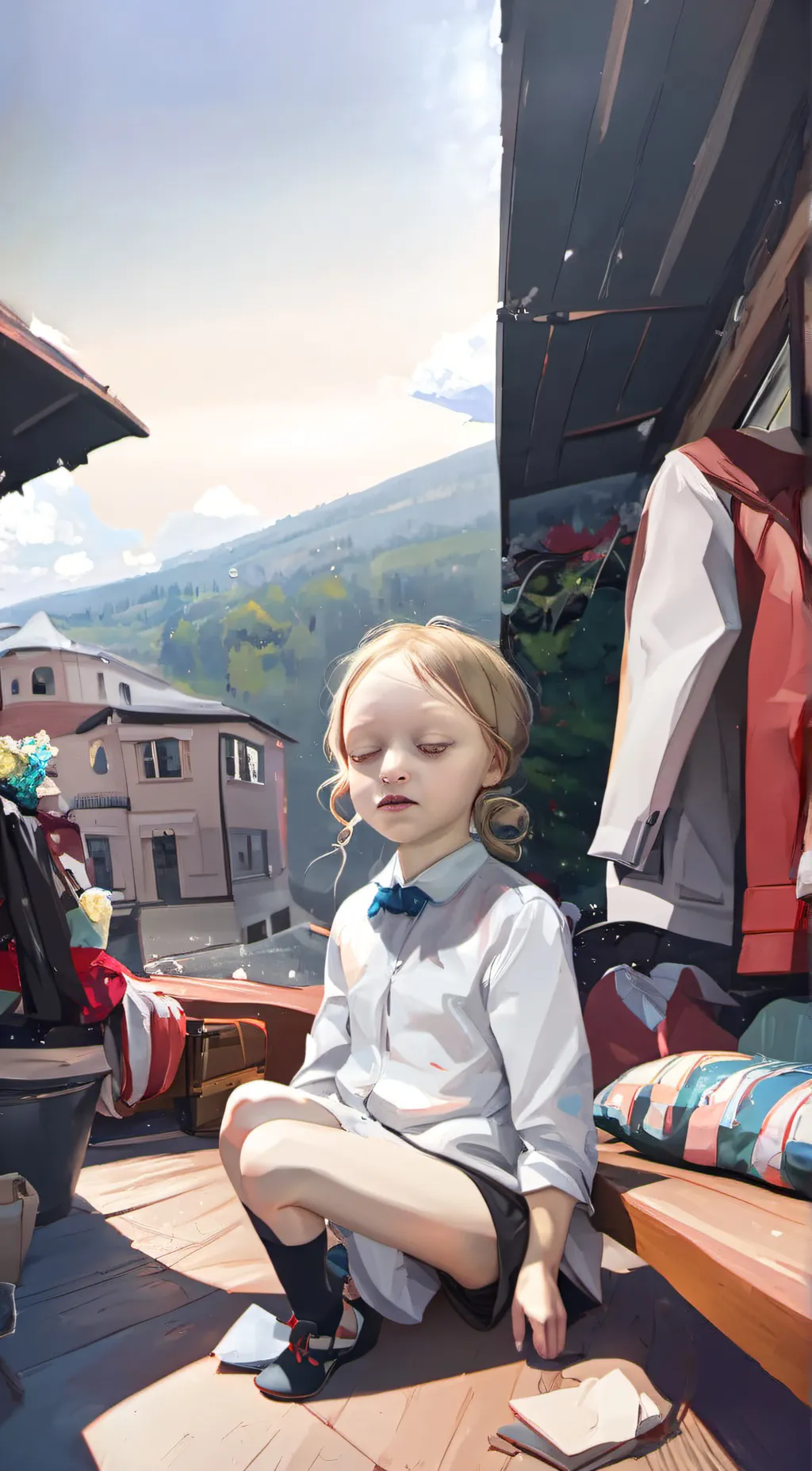 ai character: sophie  background