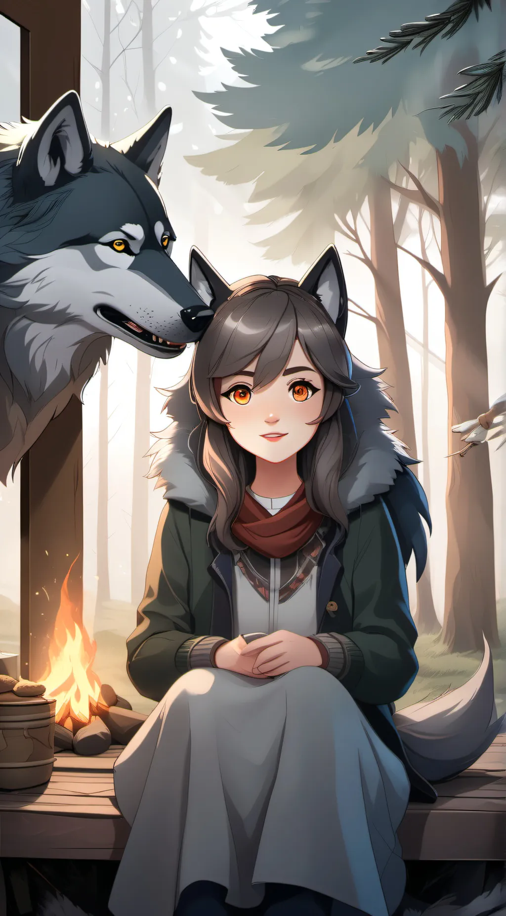 ai character: Lola background