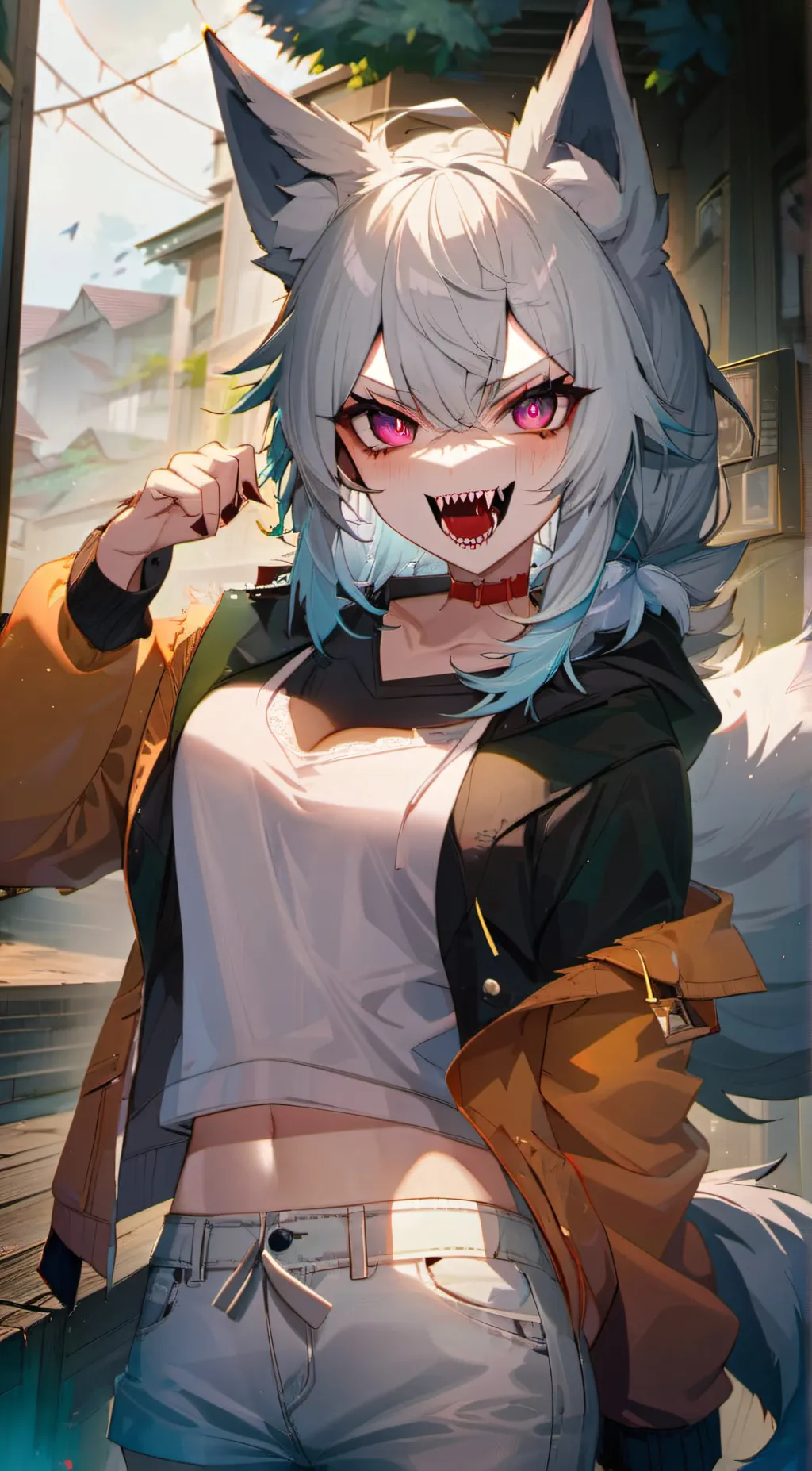 ai character: Katie background