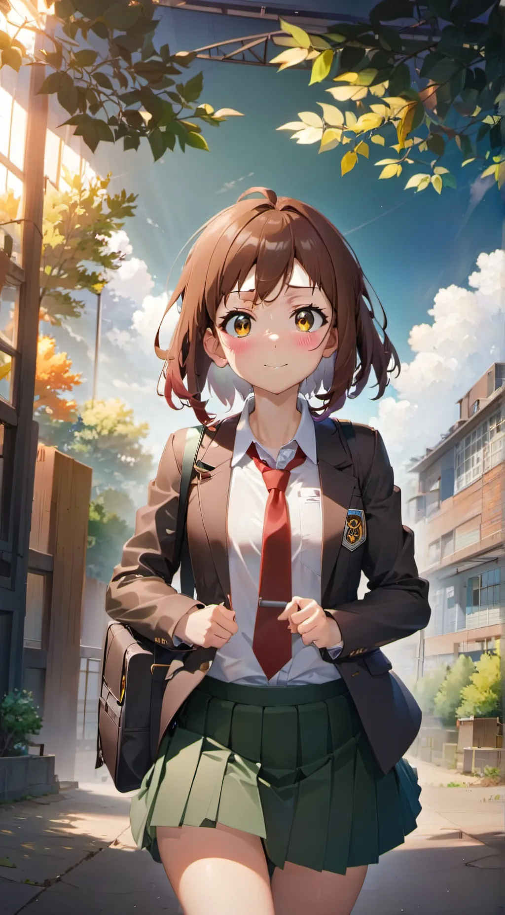 ai character: Ochaco Ururaka background